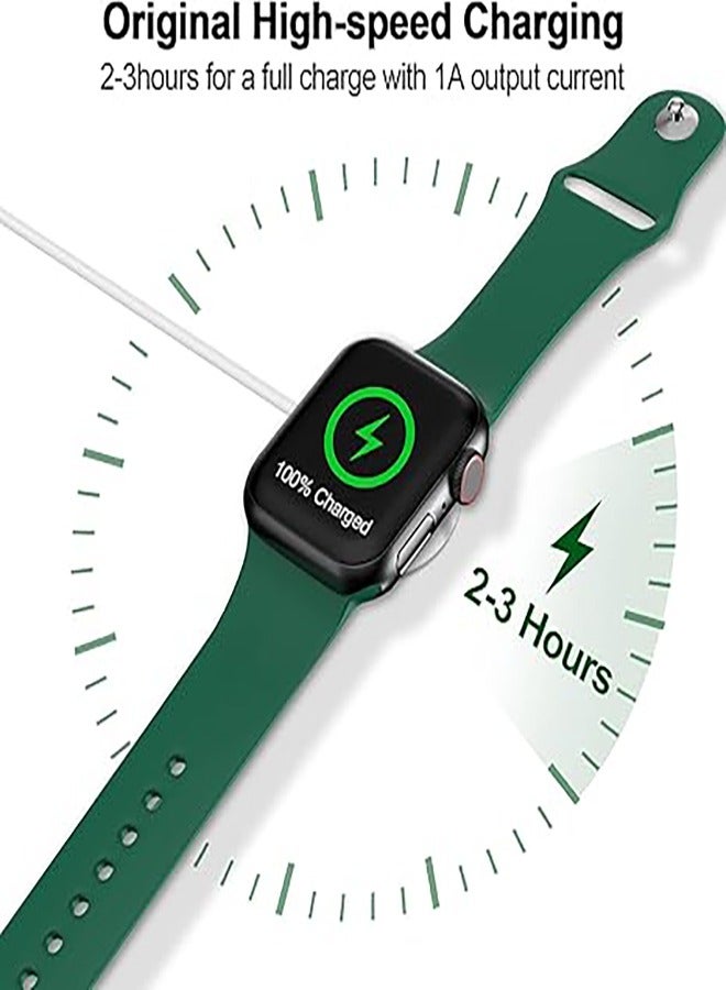 NeoFit Upgraded Apple Watch Magnetic Charger Cable iWatch Fast Charging Cord for iWatch Series11/10/9/8/7/6/5/SE3/SE2/SE/Ultra 3/Ultra 2/Ultra Charger White (1M) - Image 3